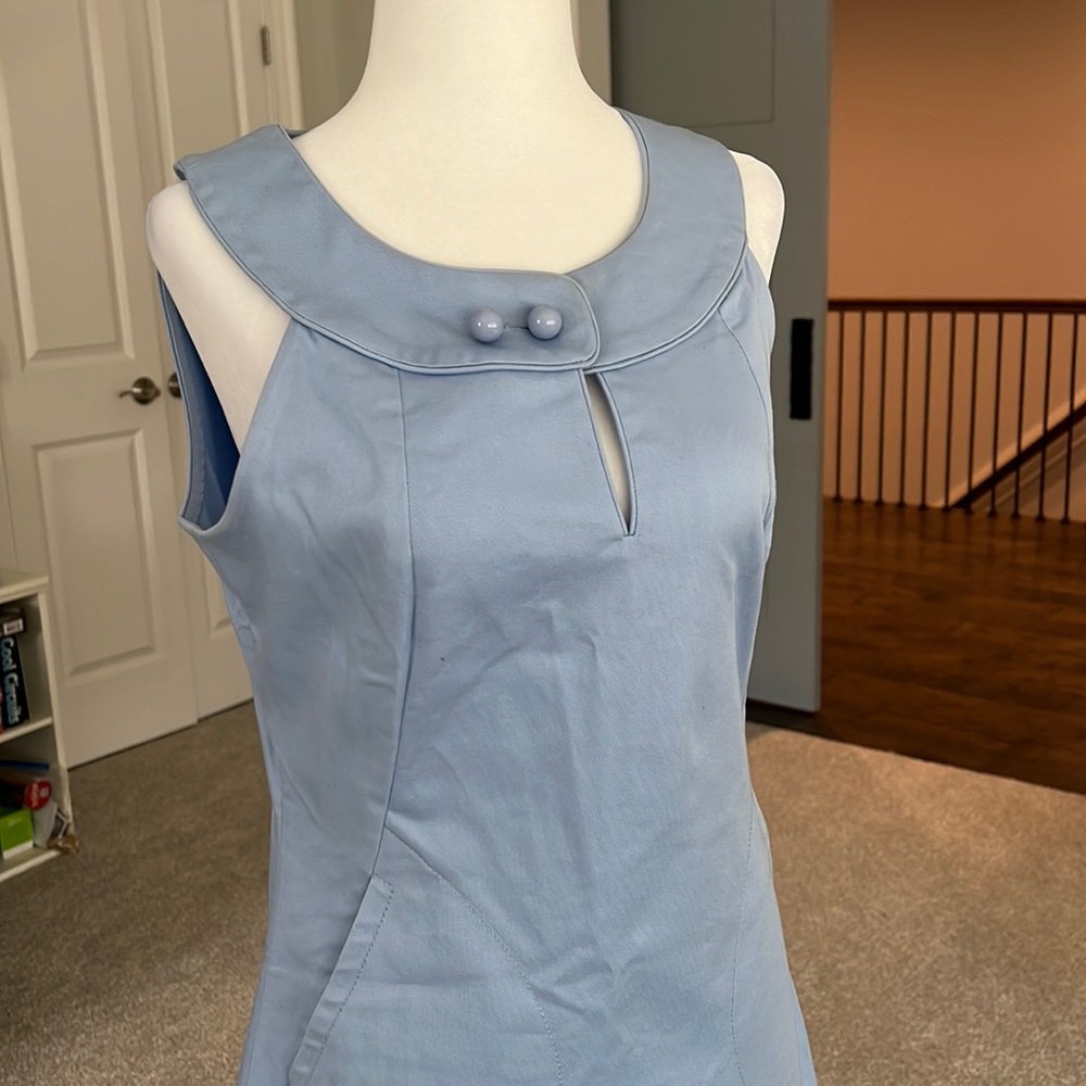 Tory Burch light blue day dress